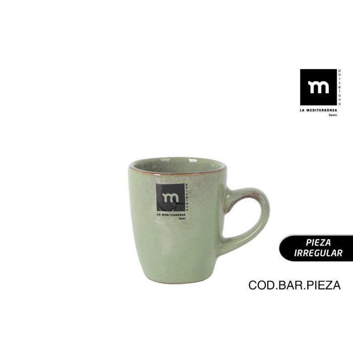 Mug Macarella Green 100 ml - Inde (48 Unidades) Mug Macarella Green 100 ml - Inde (48 Unidades)