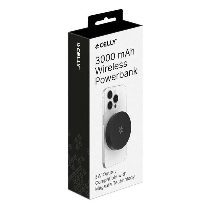 Powerbank Celly MAGPB3000BK Negro 7 Powerbank Celly MAGPB3000BK Negro 7
