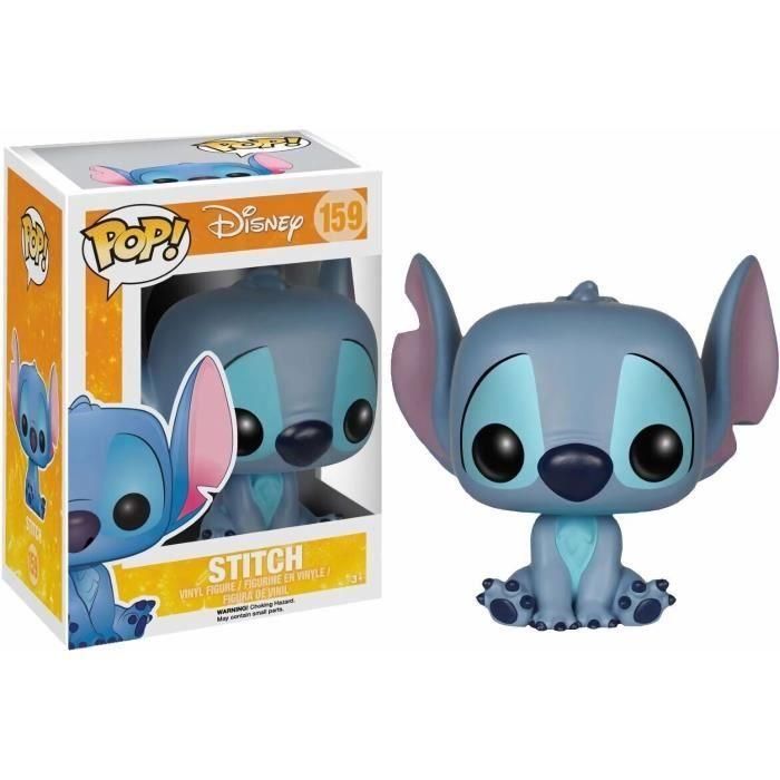 FUNKO Figura POP Disney Stitch Seated Vinilo 9cm