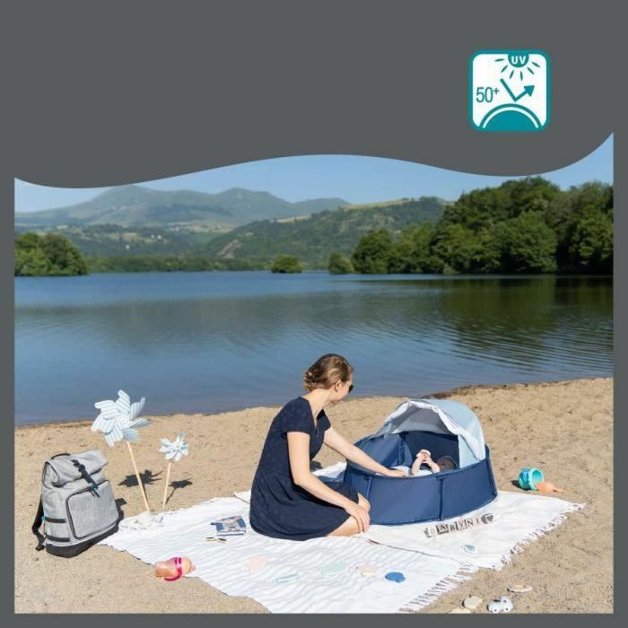 Babymoov Babyni Mariniere, Zona de Juegos Portátil Anti-UV SPF 50+ y Cuna de Viaje Plegable Pop-Up 2 en 1 desde Nacimiento con Mosquitera 1 Babymoov Babyni Mariniere, Zona de Juegos Portátil Anti-UV SPF 50+ y Cuna de Viaje Plegable Pop-Up 2 en 1 desde Nacimiento con Mosquitera 1