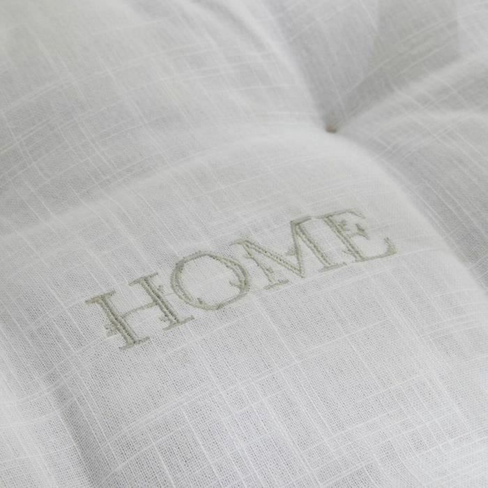 Today TOD1700239299636 Cojín de suelo CHARME, Slub, Chambray, Bordado Capucine, 40x40x10 cm 2 Today TOD1700239299636 Cojín de suelo CHARME, Slub, Chambray, Bordado Capucine, 40x40x10 cm 2