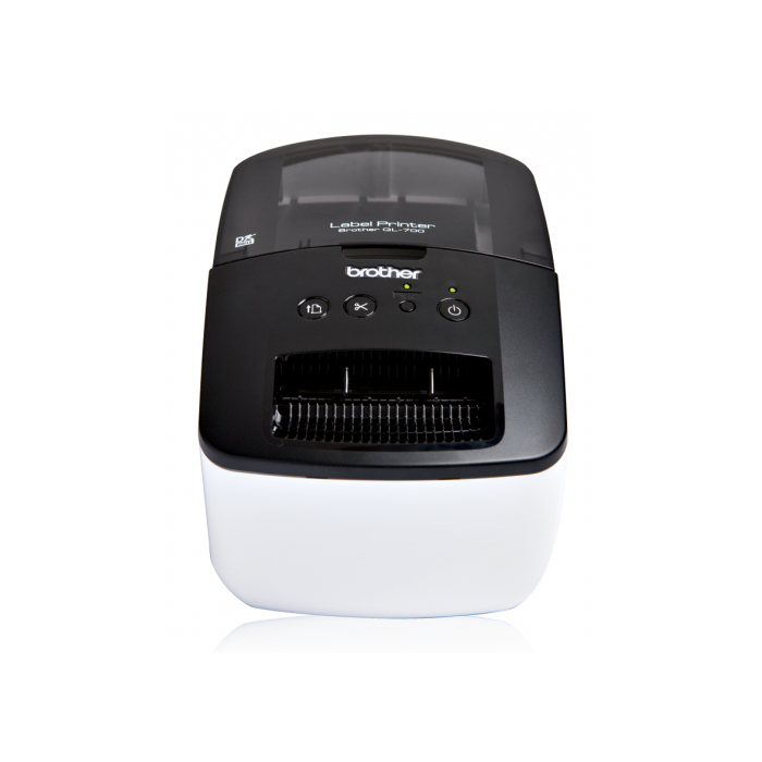 Brother QL700RF1 Impresora de Etiquetas Térmica QL-700, Ancho 62mm, USB, 93 etiq/min, Corte Auto, Blanca y Negra 0 Brother QL700RF1 Impresora de Etiquetas Térmica QL-700, Ancho 62mm, USB, 93 etiq/min, Corte Auto, Blanca y Negra 0