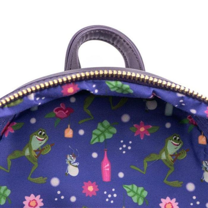 Mochila The Frog Tiana Princess Palace Disney Loungefly 26cm 4