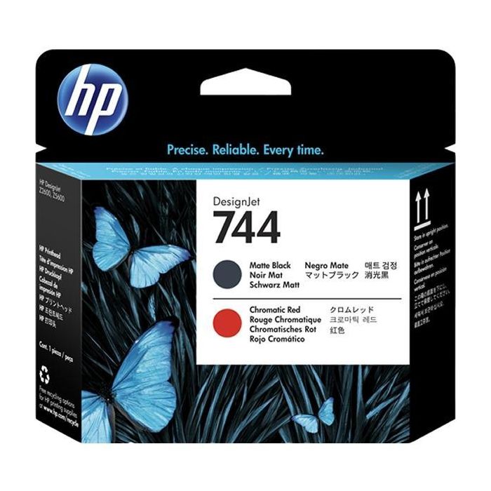 Hp Cabezal Negro Mate Y Rojo Designjet 744 Hp Cabezal Negro Mate Y Rojo Designjet 744