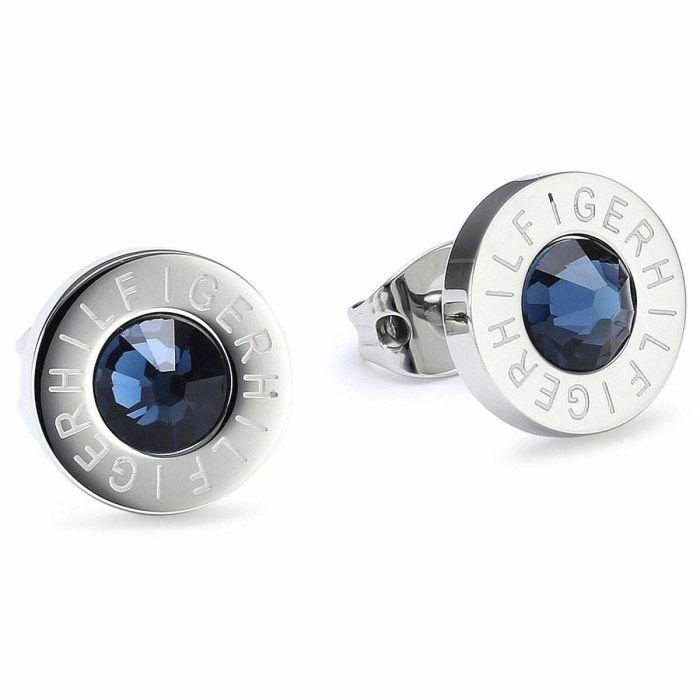 Pendientes Mujer Tommy Hilfiger 2700260 Plata de ley 925 Plateado Azul 1