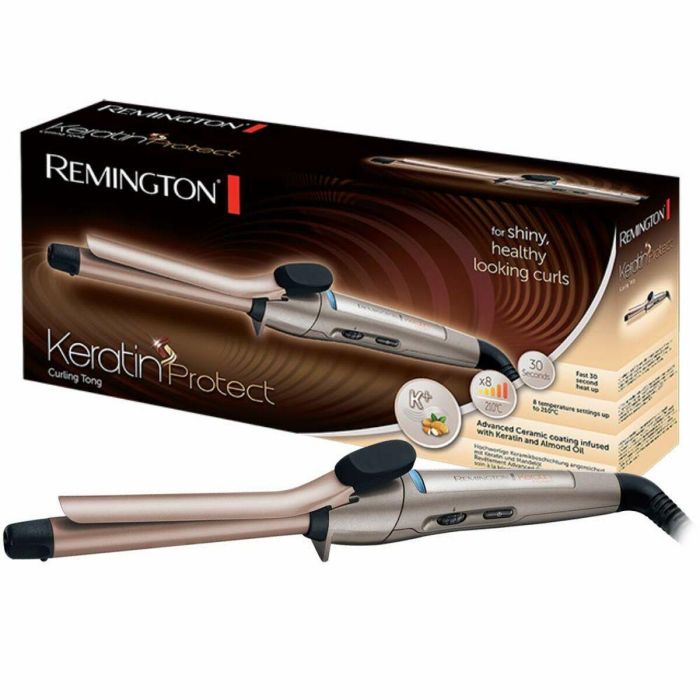 Rizador para el Pelo Remington Keratin Therapy Protect CI5318/ Gris 13