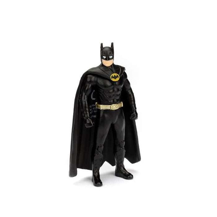 Coche metal batmóvil 1989, incluye figura batman de metal 7 cm escala 1:24 30x15x11 cm 10