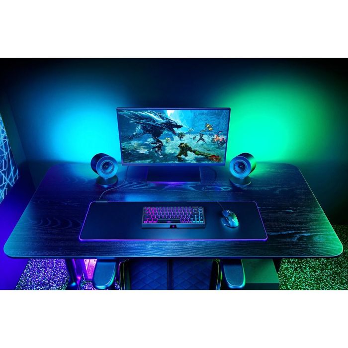 Razer Nommo V2 black 2.1 canales Inalámbricos y Alámbricos Bluetooth para PC Rango completo 2