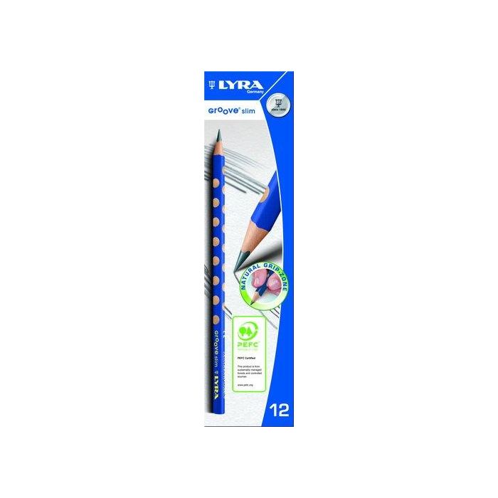 Lapiz De Grafito Lyra Groove Slim Hb (Set de 12)
