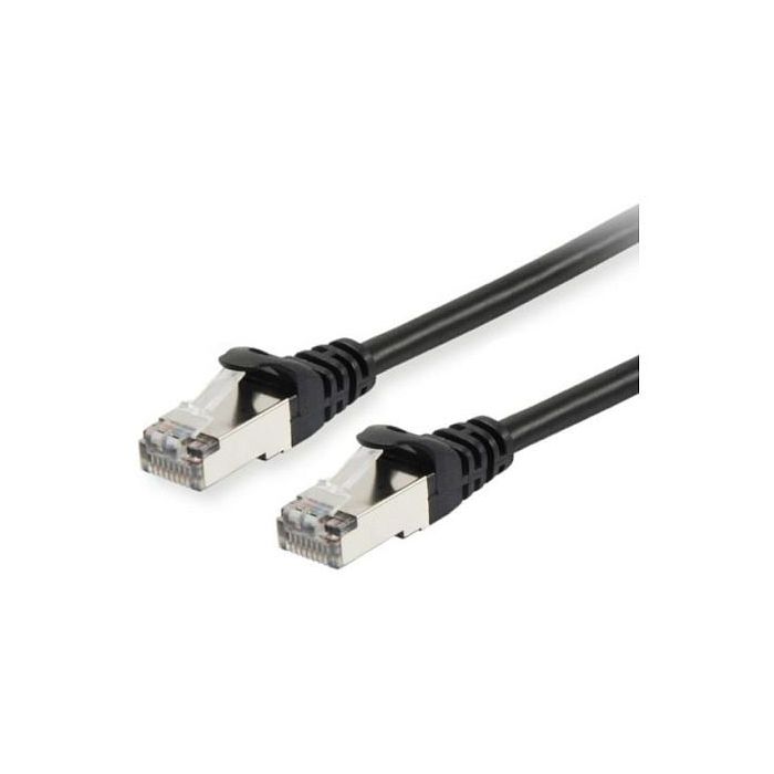 EQUIP 606107 Cable de Red Cat6A S/FTP 7.50m Doble RJ45 Negro LSZH 0 EQUIP 606107 Cable de Red Cat6A S/FTP 7.50m Doble RJ45 Negro LSZH 0