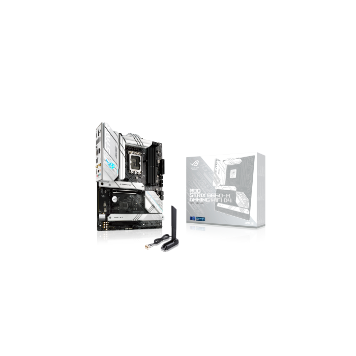 ASUS 90MB18S0-M0EAY0 Placa Base ROG STRIX B660-A GAMING WiFi D4 Intel B660 LGA 1700 ATX Wi-Fi 6 4