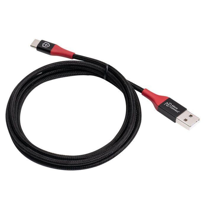 MicroConnect Cable USB-A a USB-C Safe Charge, solo carga, bloqueador de datos, 1.5m, 5V/2.4A 12W 2