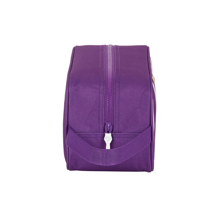 Zapatillero de Viaje Real Valladolid C.F. Blanco Morado 34 x 15 x 14 cm 2