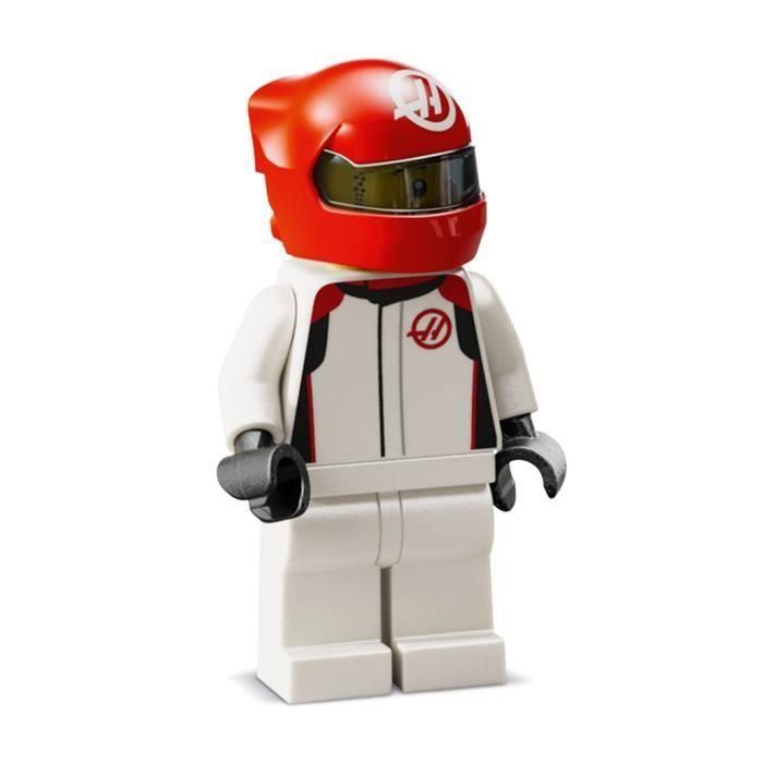 Lego Speed Champions VF-24 Coche de Carreras Moneygram Haas Formula 1 Team Juego de Construcción 3