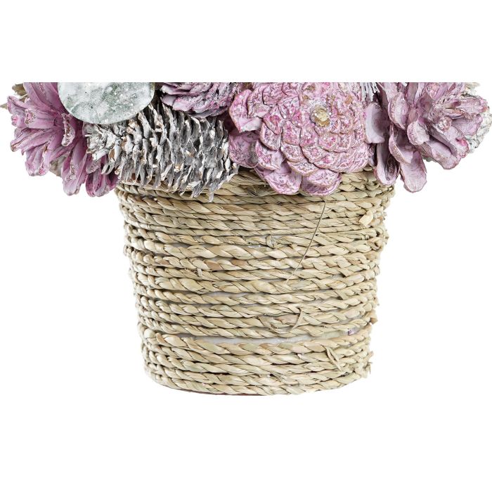 DKD Home Decor Centro de Mesa Navidad Fantasía Rosa Palo, Decoración Navideña Original con Piña y Porexpan - Pack 2 Unidades, 19x19x19 cm 1 DKD Home Decor Centro de Mesa Navidad Fantasía Rosa Palo, Decoración Navideña Original con Piña y Porexpan - Pack 2 Unidades, 19x19x19 cm 1