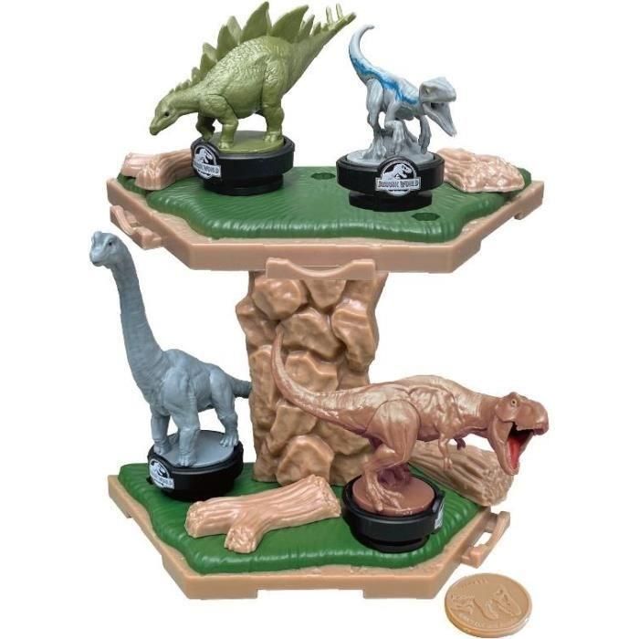 Juego de equilibrio - JUEGOS DE ÉPOCA - Jurassic World Island Quake - Dinosaurios en la plataforma, ¡el último en llegar gana! 1 Juego de equilibrio - JUEGOS DE ÉPOCA - Jurassic World Island Quake - Dinosaurios en la plataforma, ¡el último en llegar gana! 1