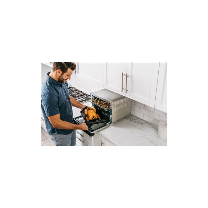 Ninja Horno de Sobremesa Multifunción 10 en 1 con Tecnología True Surround Convection para Cocción Rápida y Uniforme 19