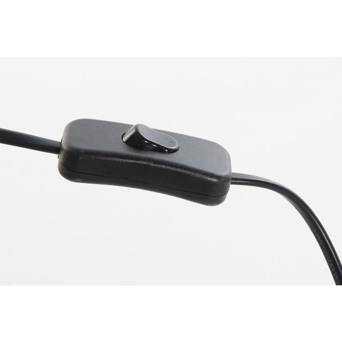 DKD Home Decor Lámpara Sobremesa Vintage Negro Natural 14 x 50 x 30 cm (4 Unidades) 4