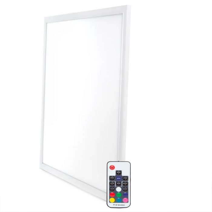 HO [HO-P-RGB-30W] Panel LED Superslim 30W 60x60cm RGB Control Remoto 40.000H Blanco