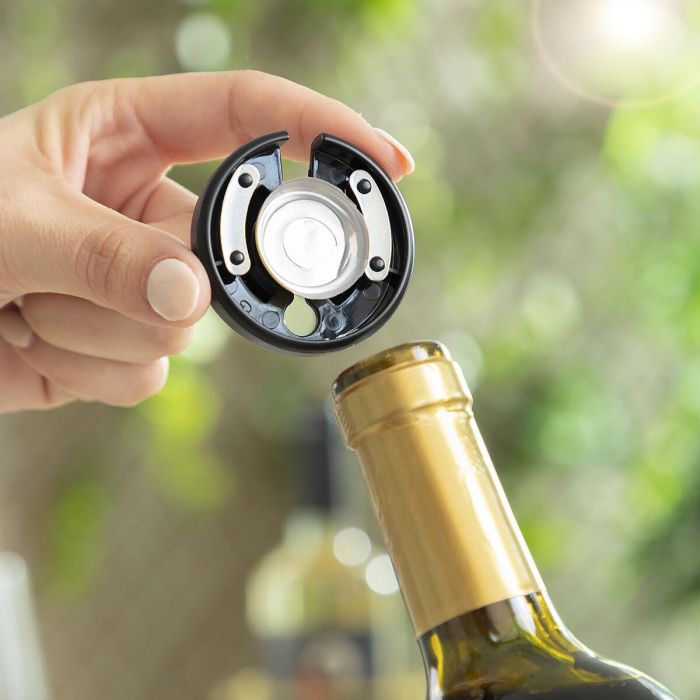 Sacacorchos Eléctrico con Accesorios para Vino Corking InnovaGoods 5 Sacacorchos Eléctrico con Accesorios para Vino Corking InnovaGoods 5