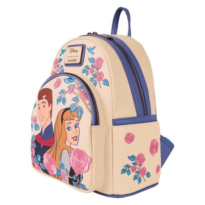 Mochila Aurora & Principe La Bella Durmiente Disney Loungefly 26cm 1 Mochila Aurora & Principe La Bella Durmiente Disney Loungefly 26cm 1