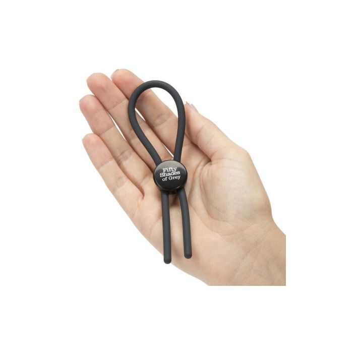 Anillo Ajustable Fifty Shades of Grey FS59954 Negro 1