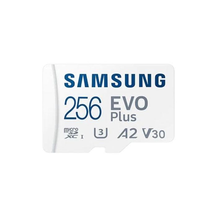 Tarjeta de Memoria Samsung EVO Plus 2023 256GB microSD XC con Adaptador/ Clase 10/ 160MBs 1