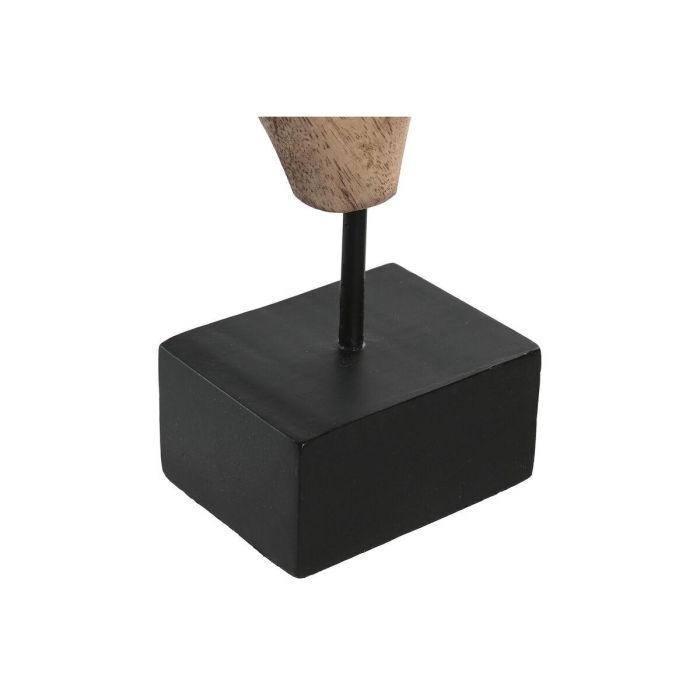 Figura Decorativa Home ESPRIT Negro Marrón claro Moderno 26 X 8 X 56 CM 1