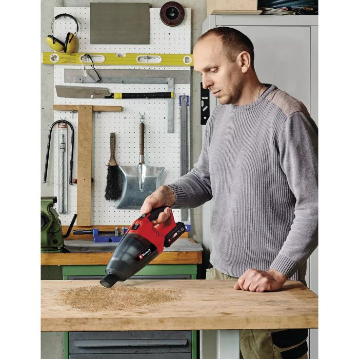 Einhell TE-VC 18 Li solo Aspirador de Mano Inalámbrico - Sin Batería, Sin Bolsa, 18V Litio, 4200 Pa Seco 2