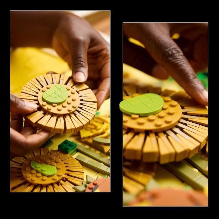 LEGO Art 31215 Set de Construcción Vincent van Gogh Girasoles para Adultos - Arte Mural 3