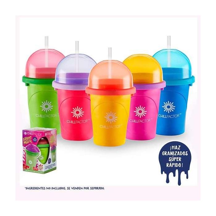Bandai Maquina de Granizar Chillfactor (Congela, Aprieta y Disfruta) 10.5x10.5x18.8cm - Modelos Surtidos