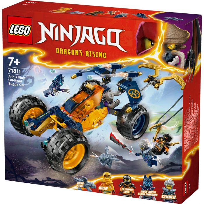 LEGO 71811 Buggy Todoterreno Ninja de Arin Ninjago, Amarillo, con 4 minifiguras y Riyu bebé - Temporada 2 10 LEGO 71811 Buggy Todoterreno Ninja de Arin Ninjago, Amarillo, con 4 minifiguras y Riyu bebé - Temporada 2 10