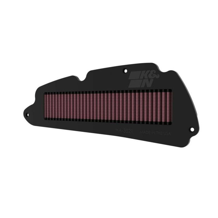 K&N HA-3521 Filtro de Aire Lavable Reutilizable - Incrementa Potencia Motor, Mayor Flujo de Aire y Protección Superior para Auto, Camioneta, Moto, ATV
