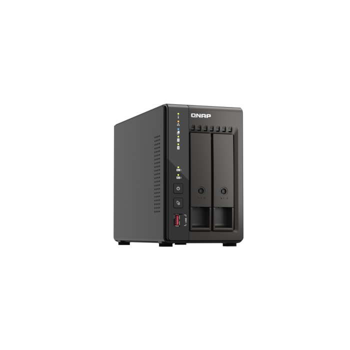 QNAP TS-253E NAS-Server 2 Bahías Intel Celeron J6412 2.6GHz SATA 6Gb/s 8GB RAM 3