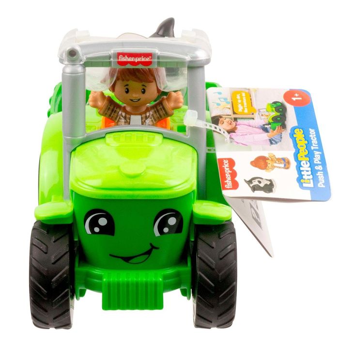 Fisher-Price Jgx12 Little People Tractor Musical de Arrastre con Granjero y Perrito, Juguete Infantil para +12 Meses 1 Fisher-Price Jgx12 Little People Tractor Musical de Arrastre con Granjero y Perrito, Juguete Infantil para +12 Meses 1
