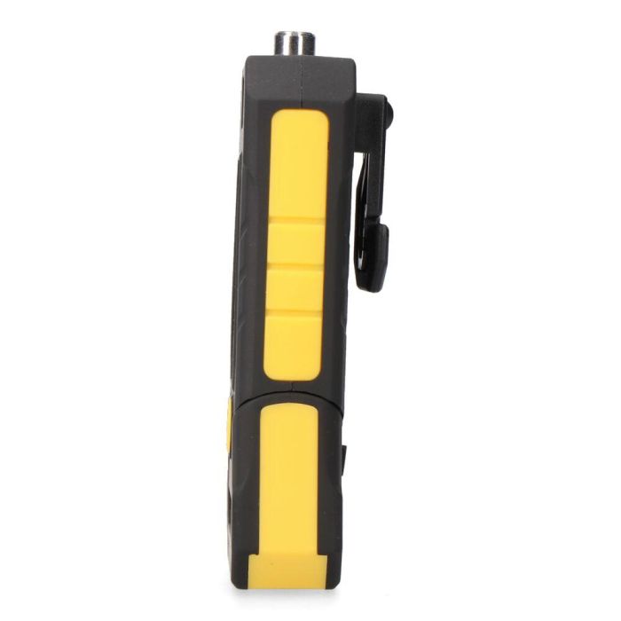 Edm Linterna LED XL Recargable con Imán Telescópico, Batería Litio, Dual LED 3W/5W, Gancho y Base Imantada, Amarillo/Negro 3 Edm Linterna LED XL Recargable con Imán Telescópico, Batería Litio, Dual LED 3W/5W, Gancho y Base Imantada, Amarillo/Negro 3