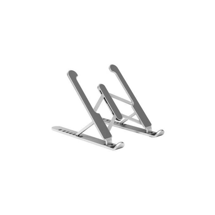 Aisens Soporte Ajustable para Tablet y Portátil, Plegable y Compacto, 7 Alturas, Aleación de Aluminio, 20 kg de Carga Aisens Soporte Ajustable para Tablet y Portátil, Plegable y Compacto, 7 Alturas, Aleación de Aluminio, 20 kg de Carga