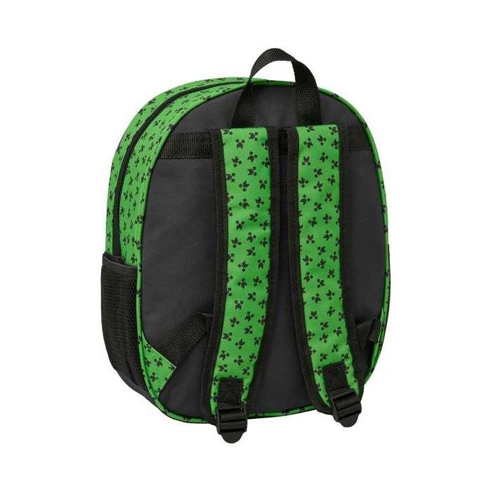 Safta Mochila Guarderia 3D Minecraft 27x33x10 cm 1 Safta Mochila Guarderia 3D Minecraft 27x33x10 cm 1