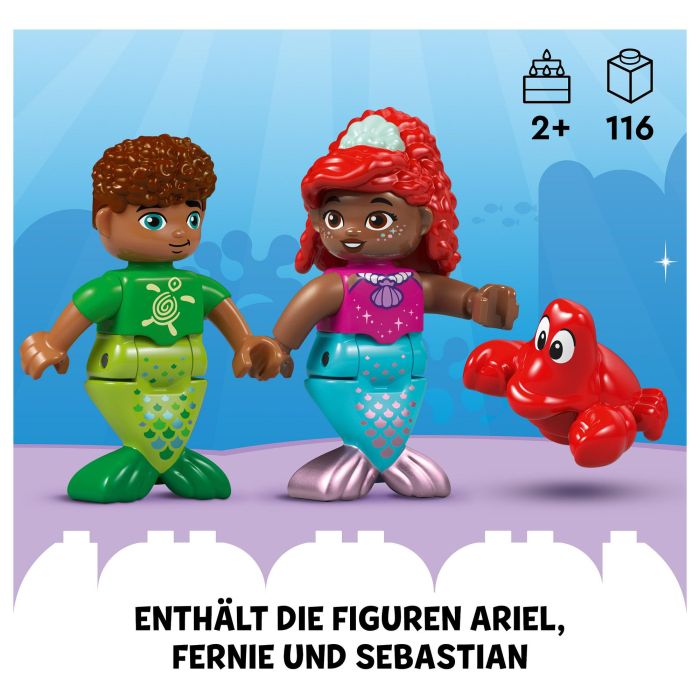 Lego Disney 10435 El Palacio Mágico Subacuático de Ariel - Muñeca La Sirenita Lego Disney 10435 El Palacio Mágico Subacuático de Ariel - Muñeca La Sirenita