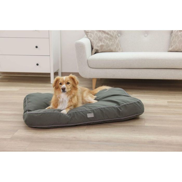 Kerbl AUC1732613471319 Cama para Perros Jerome Grande 100x70x11 cm Cojín Verde Oscuro 4