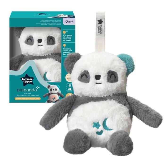 TOMME TIPPEE, Luz nocturna de lujo con CrySensor, 6 sonidos relajantes, USB, lavable a máquina, Pippo el Panda 5 TOMME TIPPEE, Luz nocturna de lujo con CrySensor, 6 sonidos relajantes, USB, lavable a máquina, Pippo el Panda 5