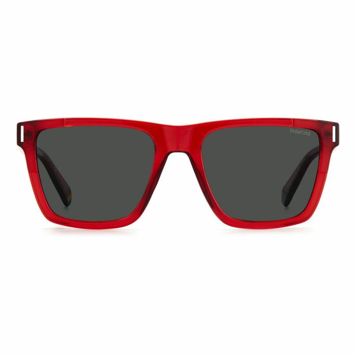 POLAROID 6176/S Gafas de sol para hombre, forma cuadrada, montura de policarbonato, 54 mm cristal, 145 mm patillas 3