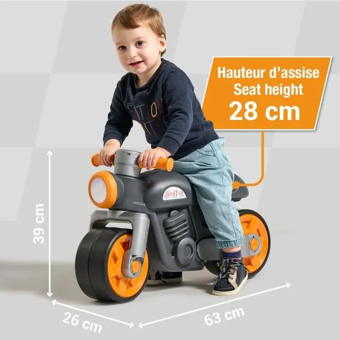 Falk Bicicleta de Equilibrio Premier Motocicleta AAARV38153 - Ruedas Silenciosas, 75% Plástico Reciclado, Fabricada en Francia, Desde 12 Meses 3