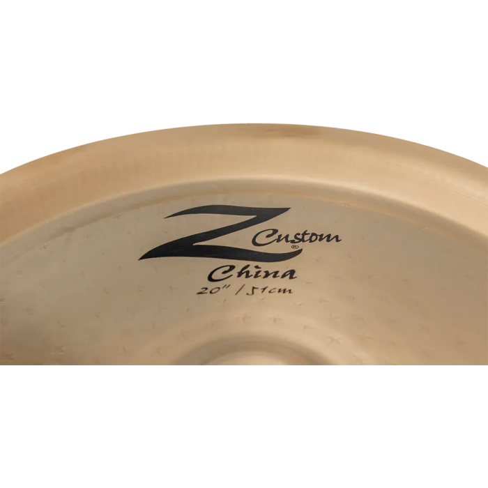 Zildjian China 20" Z Custom Aleación B20 Bronze 2 Zildjian China 20" Z Custom Aleación B20 Bronze 2