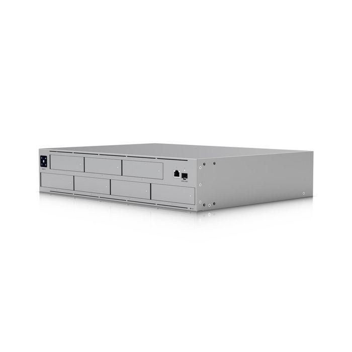 Ubiquiti NAS Rack-mount 2U, 7 Bahías 2.5/3.5" HDD/SSD, 10G SFP+, Quad-Core 1.7 GHz, 8GB RAM, Pantalla táctil 4