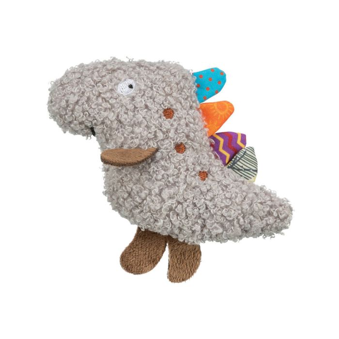 Juguete para gatos Trixie Multicolor Dinosaurio
