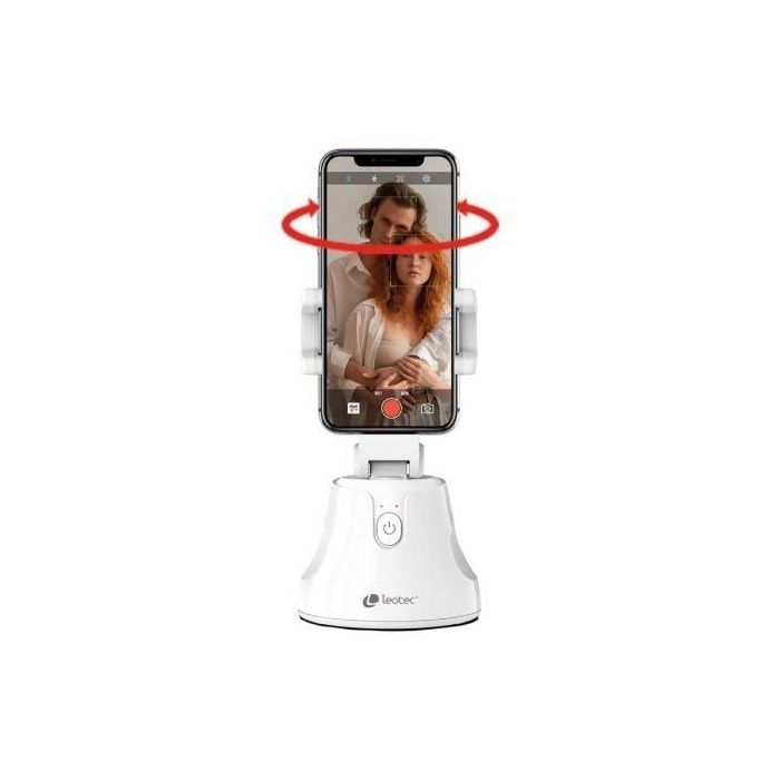 Soporte para Selfie Leotec 360 Selfie/ Blanco 1 Soporte para Selfie Leotec 360 Selfie/ Blanco 1
