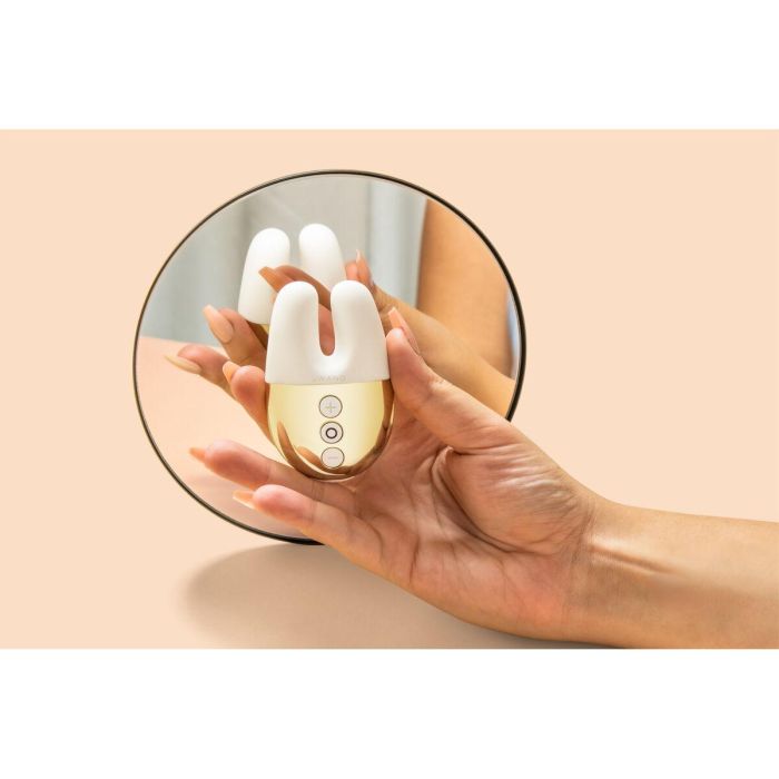 Vibrador Doble Estimulación Le Wand Blanco 5 Vibrador Doble Estimulación Le Wand Blanco 5