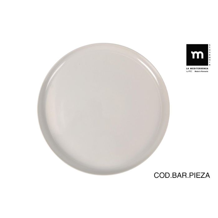 Fuente Redonda Ø32 cm Ivory Nordic Brillo - Inde (6 Unidades) Fuente Redonda Ø32 cm Ivory Nordic Brillo - Inde (6 Unidades)