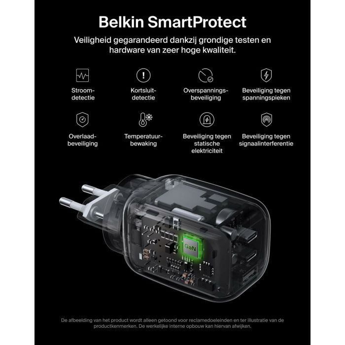 Cable USB Belkin Blanco 4